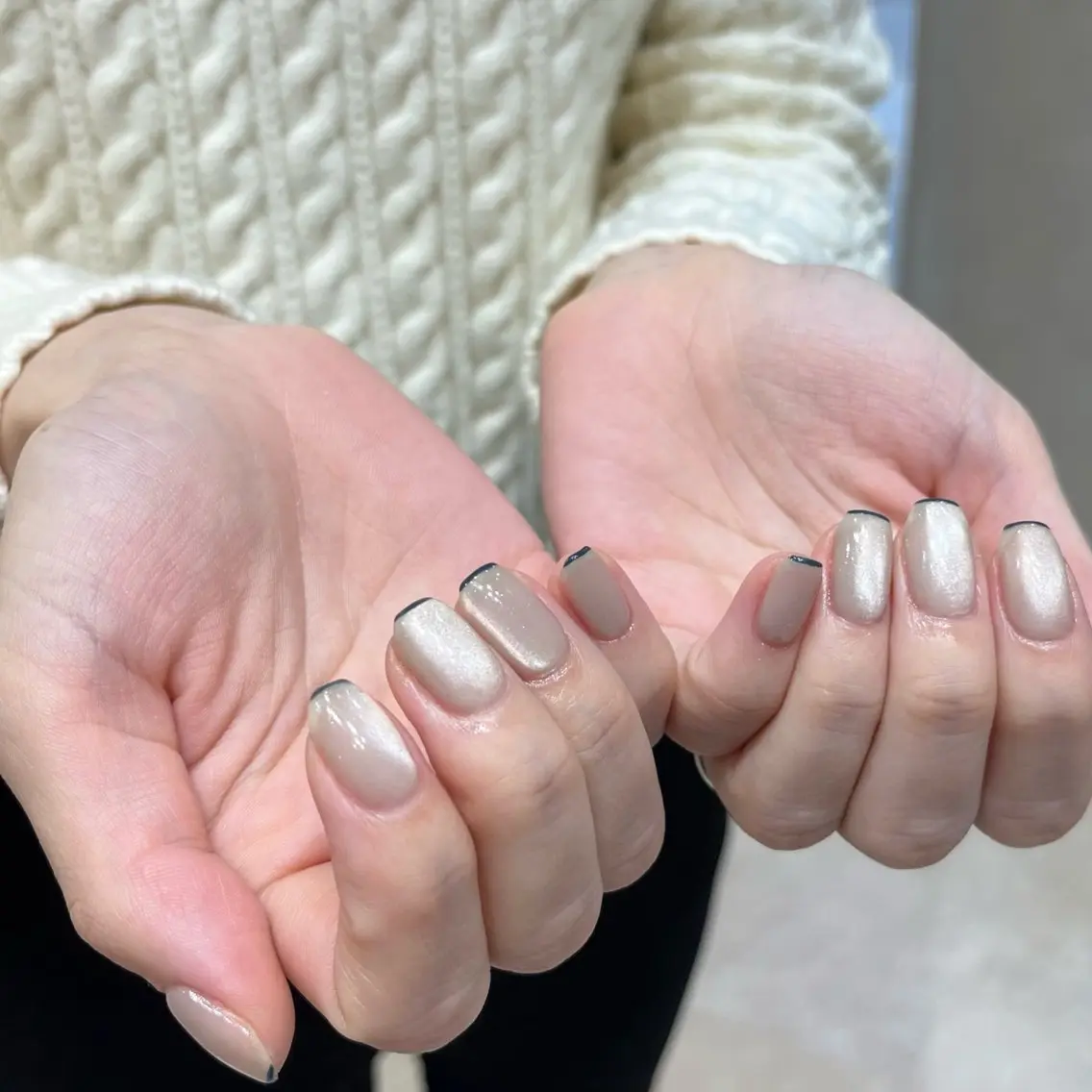 ネイル soa.Aika 自爪育成のネイルデザイン