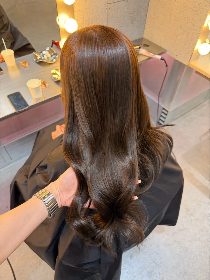 カラー ヘアカラー ･*·̩͙꒰ঌ RIN໒꒱·̩͙⋆.のヘアスタイル