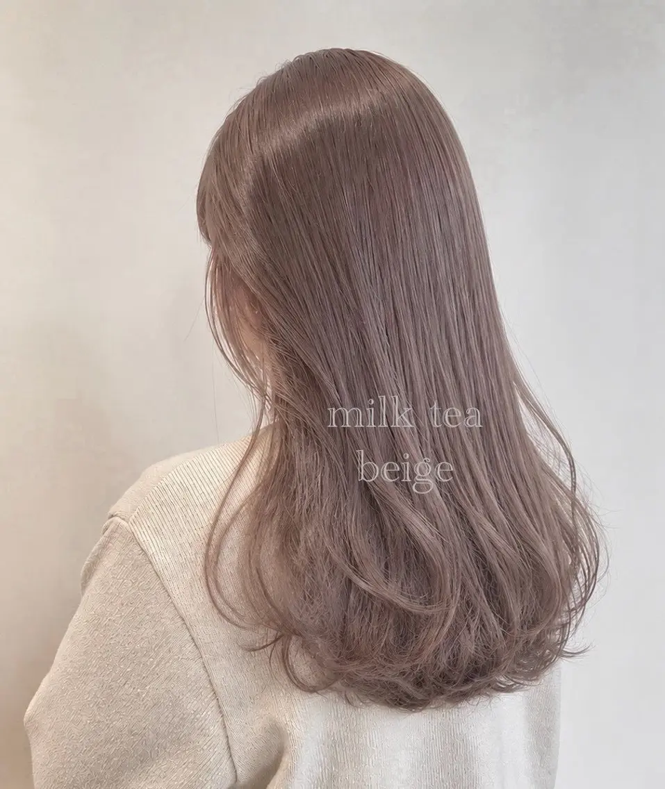カラー ブリーチ ダブルカラー ボブ 髪質改善 ヘアカラー 平尾✨髪質改善トリー トメント✨Ryotaのヘアスタイル