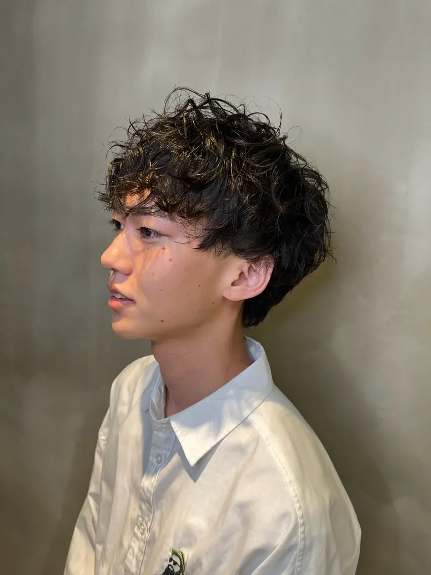 パーマ スパイラルパーマ 🟦ROOM MEN 瀬古 侑輝🟦のヘアスタイル