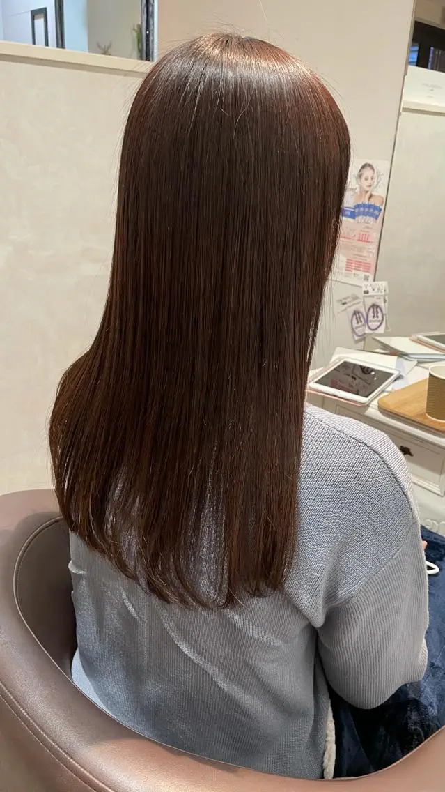 じっくりカウンセリングでオーダメイド施術!!!髪質改善ケラチントリートメント+ダメージレスヘアカラー+似合わせカットの写真