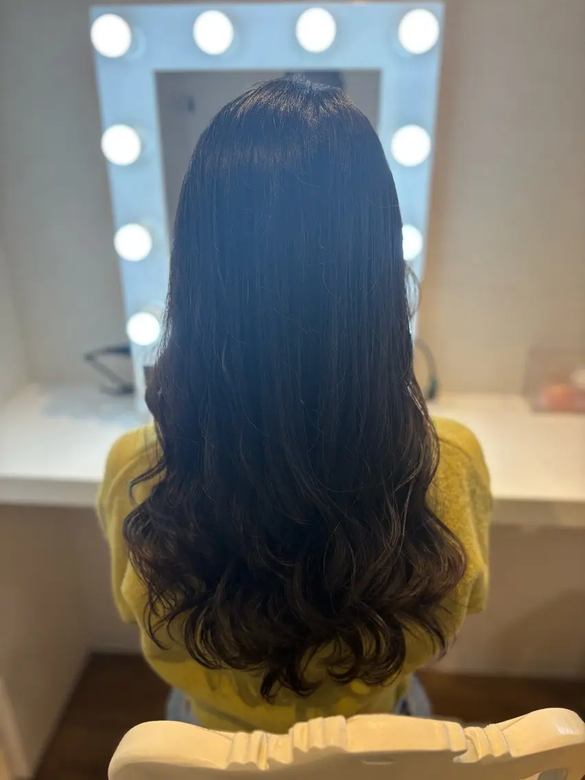 ロング パーマ 【パーマ🌀】ご予約 募集中❗️うちまのヘアスタイル