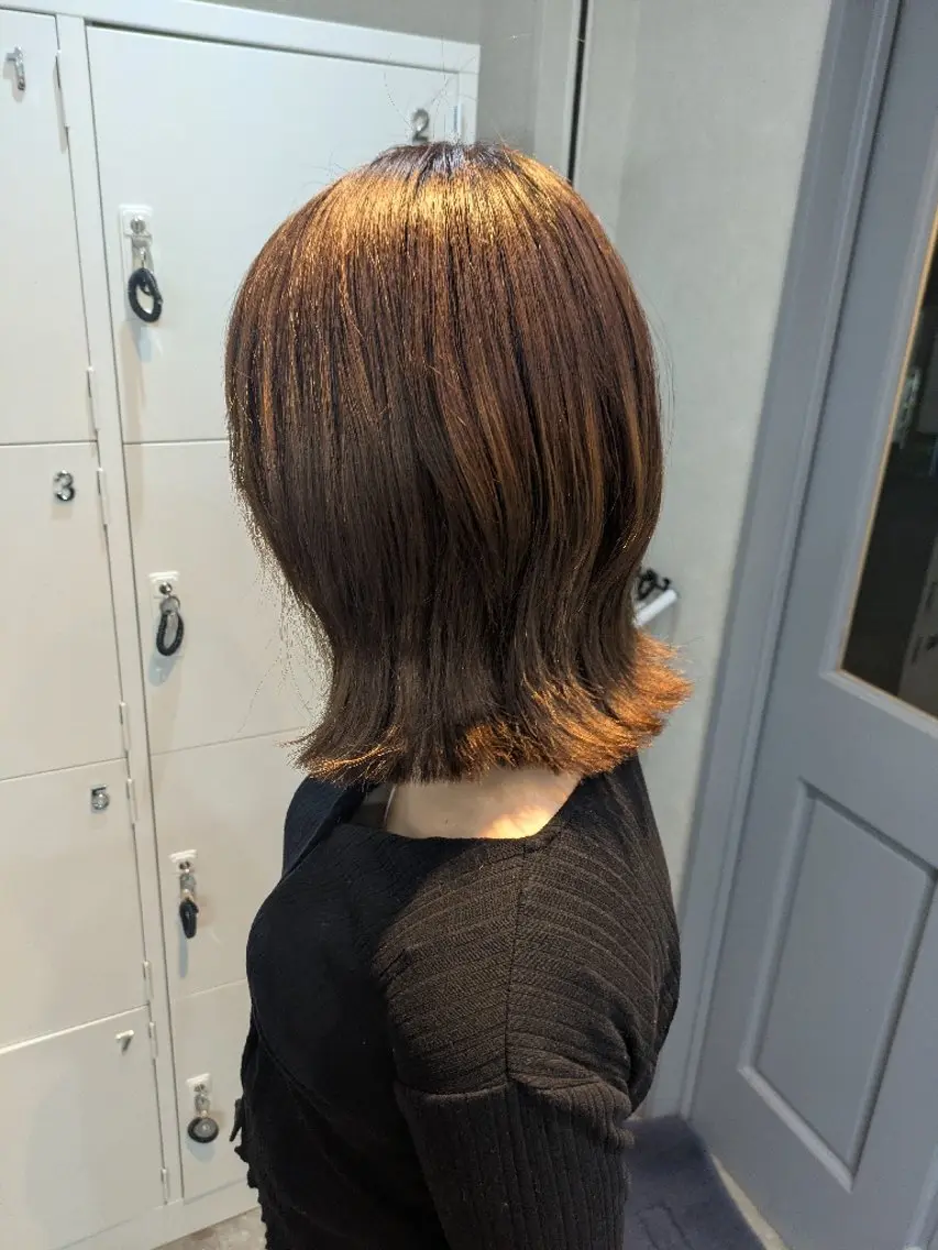 ミディアム 吉田 光佑のヘアスタイル