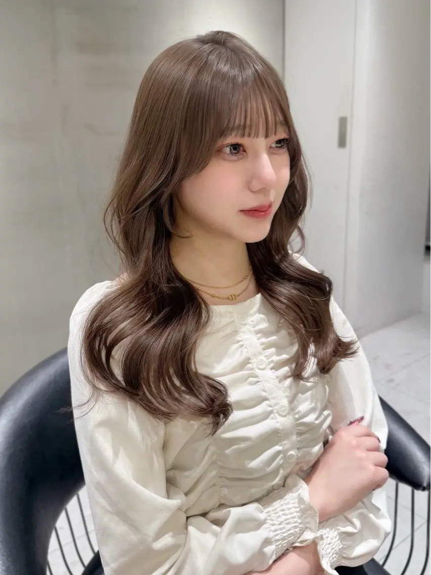 セミロング カラー カット ヘアカラー トリートメント 💎髪質改善💎 LondMeliaのヘアスタイル