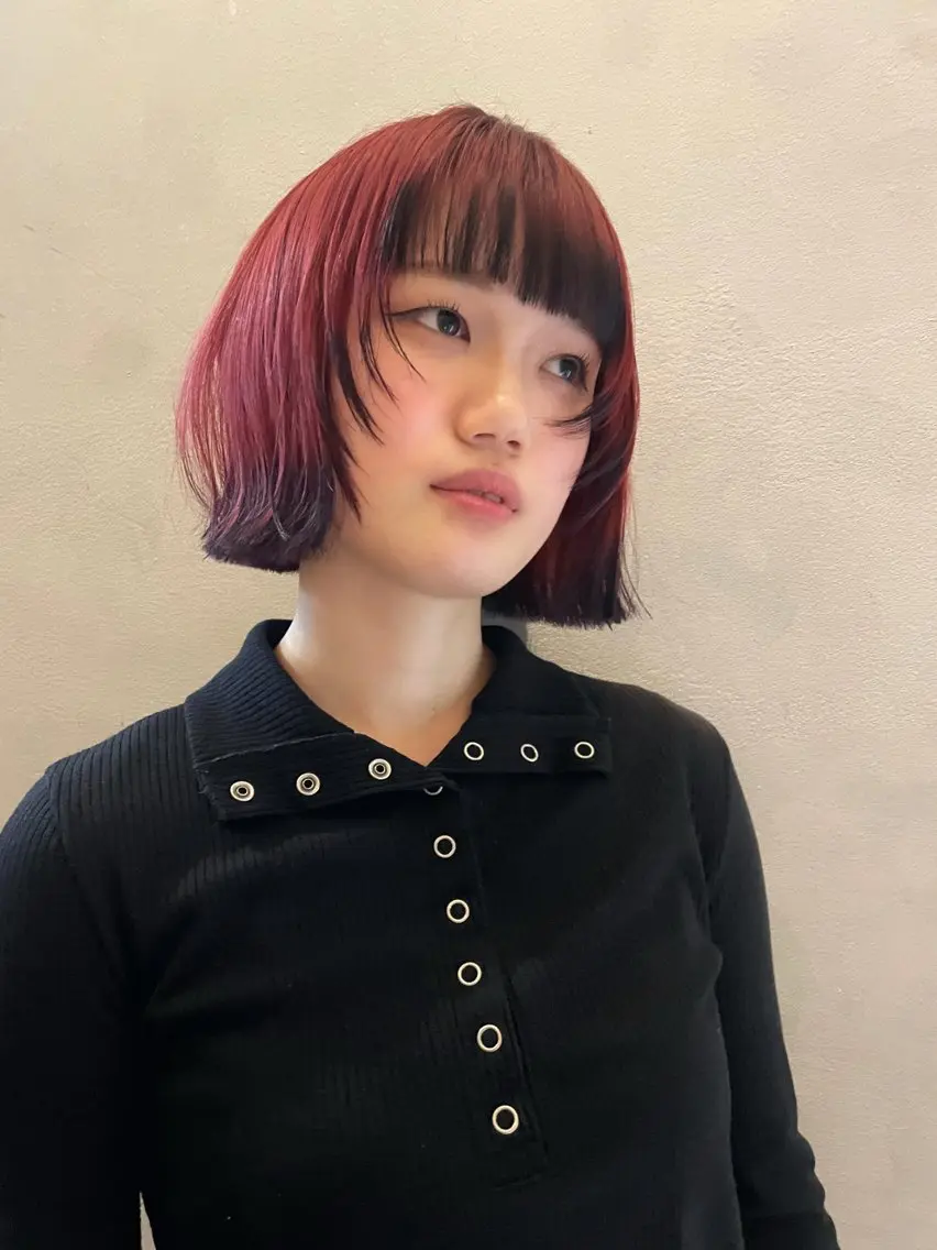 ショート カラー AIRI /XENA渋谷本店のヘアスタイル
