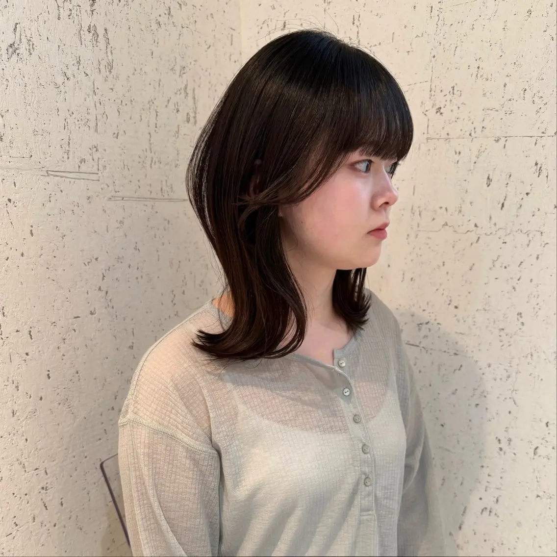 ミディアム カラー カット トリートメント mai / linoah˚✧のヘアスタイル