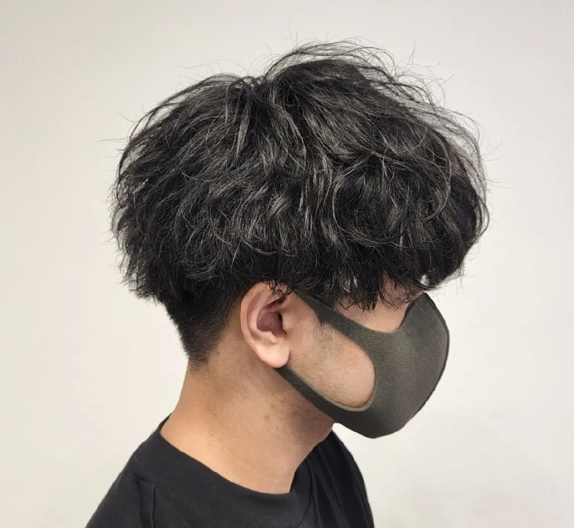 ショート パーマ メンズ 【イケメン風パーマ】 SHOFYのヘアスタイル