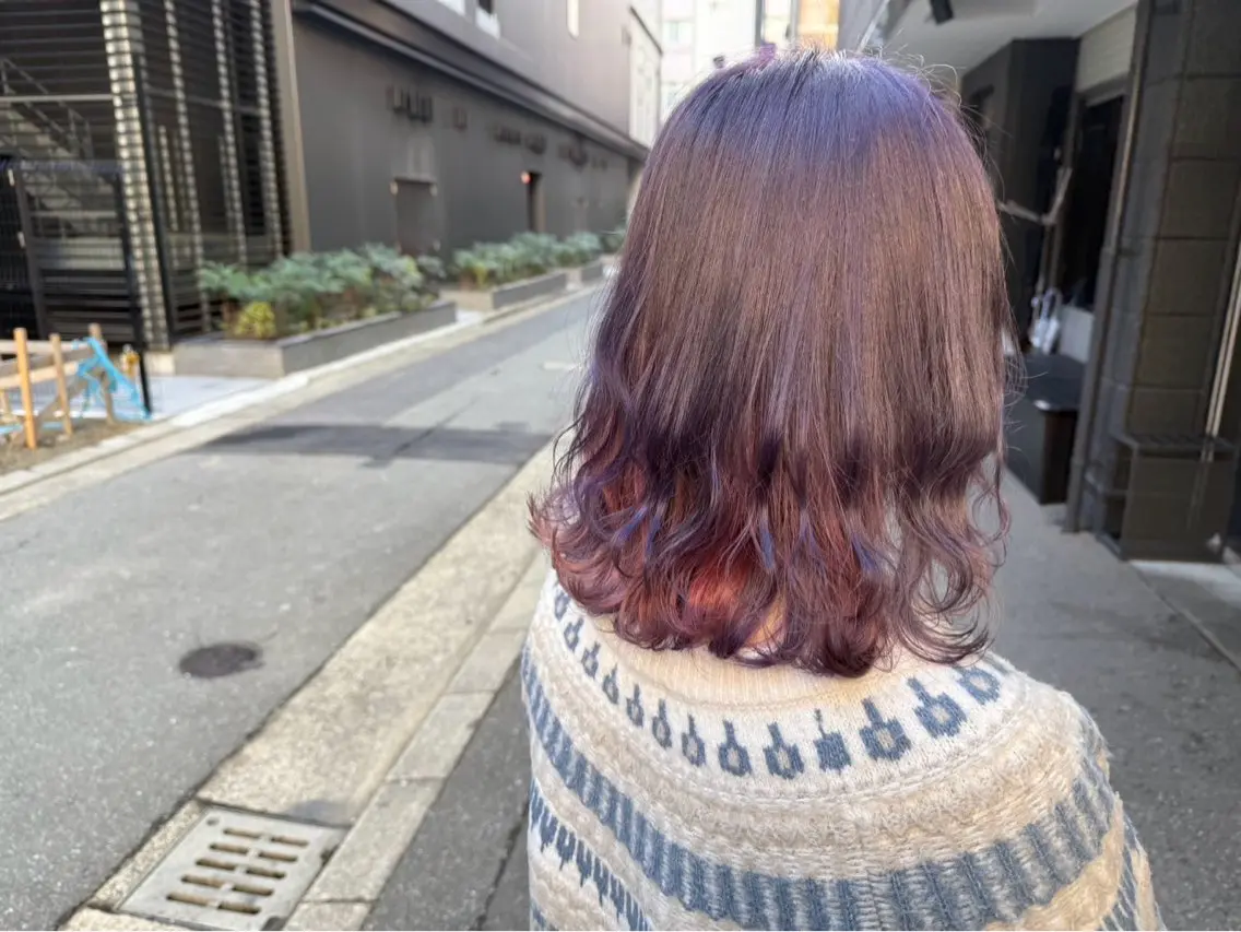 カラー 中富 🍪みなのヘアスタイル