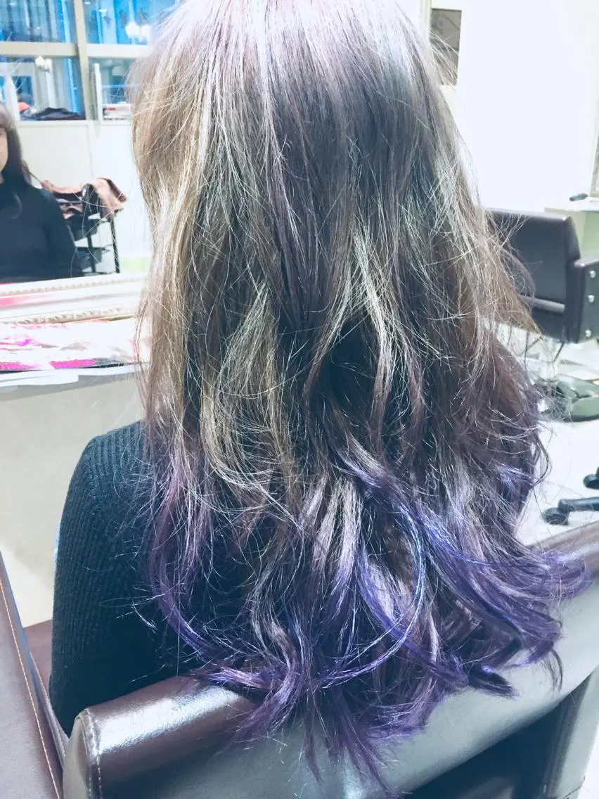 ダブルカラーの写真