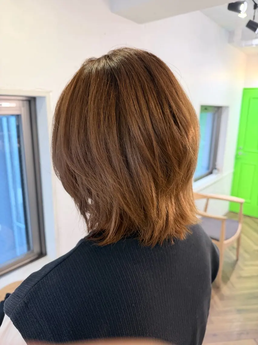 ミディアム 佐藤 太星のヘアスタイル