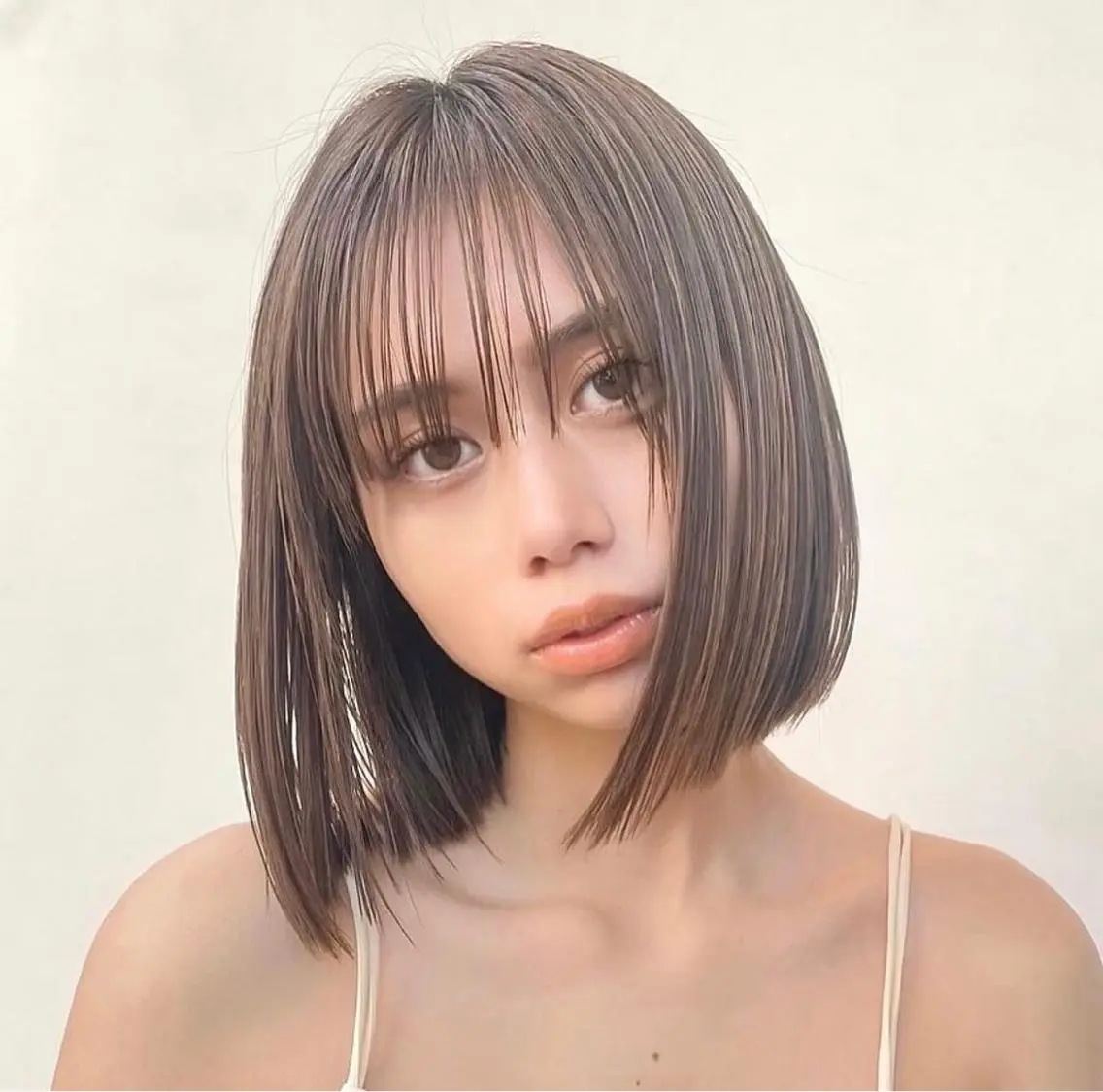 ショート カラー ボブ カット ヘアカラー トリートメント 内野   龍海 /ボブのヘアスタイル