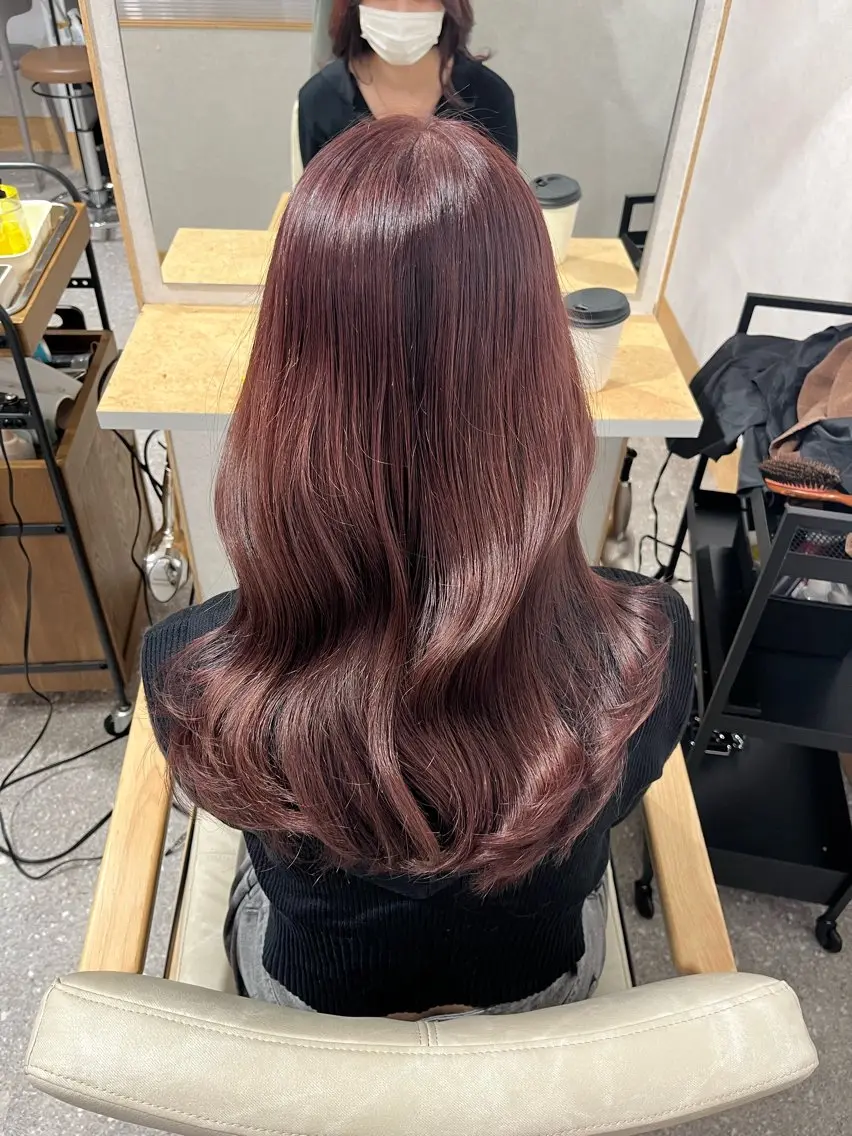 ロング カラー ヘアカラー トリートメント Juna✂️ レイヤー / ボブのヘアスタイル