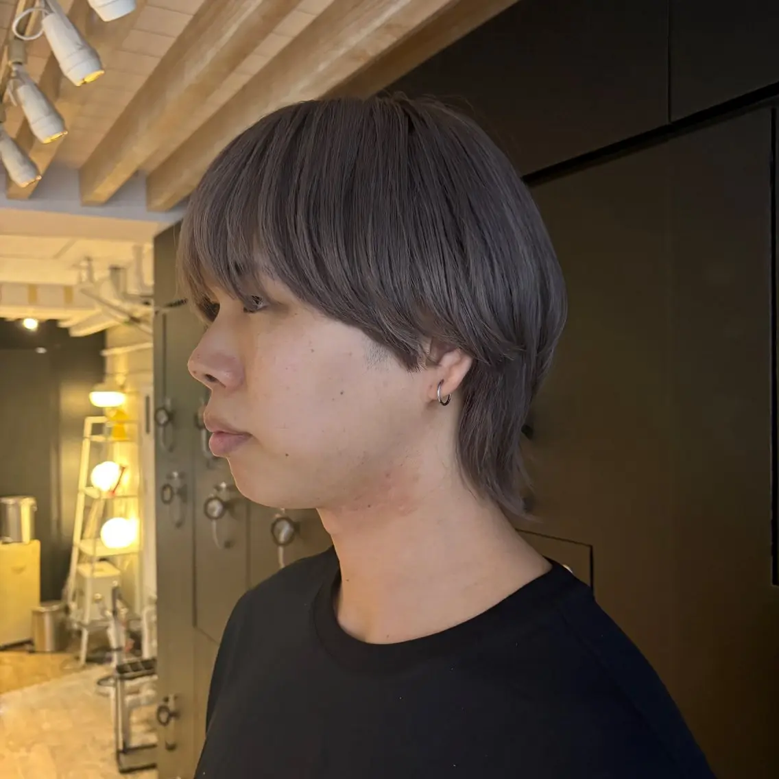 ショート カラー ヘアアレンジ メンズ カット トリートメント ヘアセット 🫧ハイトーン×艶 カラー🫧 Rionのヘアスタイル