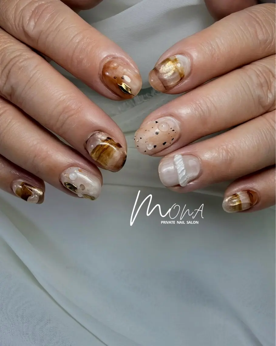 ネイル ハンドネイル Nailsalon MONA.のネイルデザイン