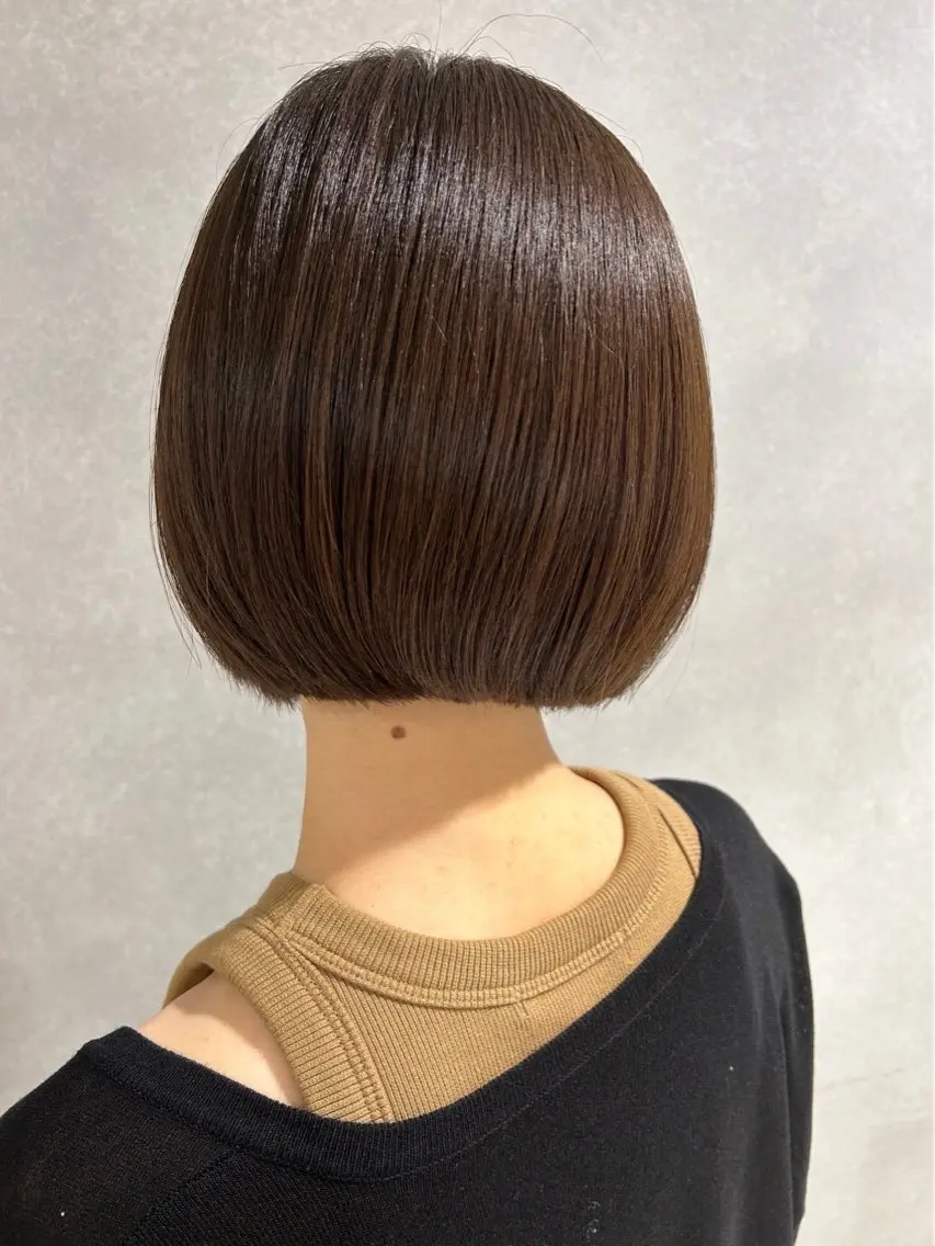 🧡平日限定🧡似合わせカット+ツヤ感フルカラー+1STEPトリートメントの写真