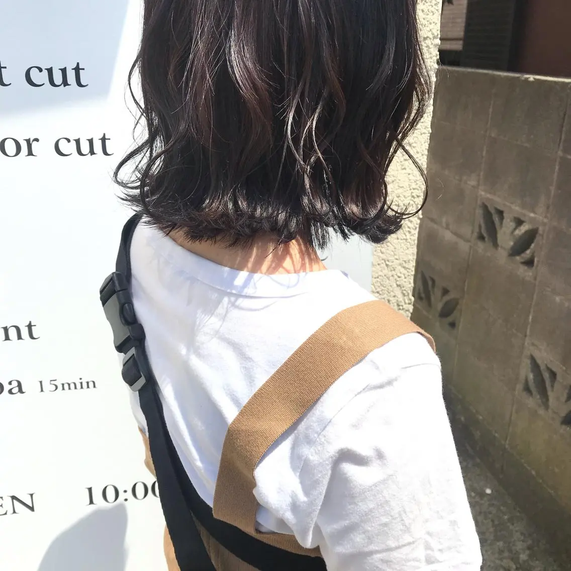 ミディアム カラー カット ヘアカラー トリートメント riho/レイヤー/ ハイトーン/ブリーチのヘアスタイル