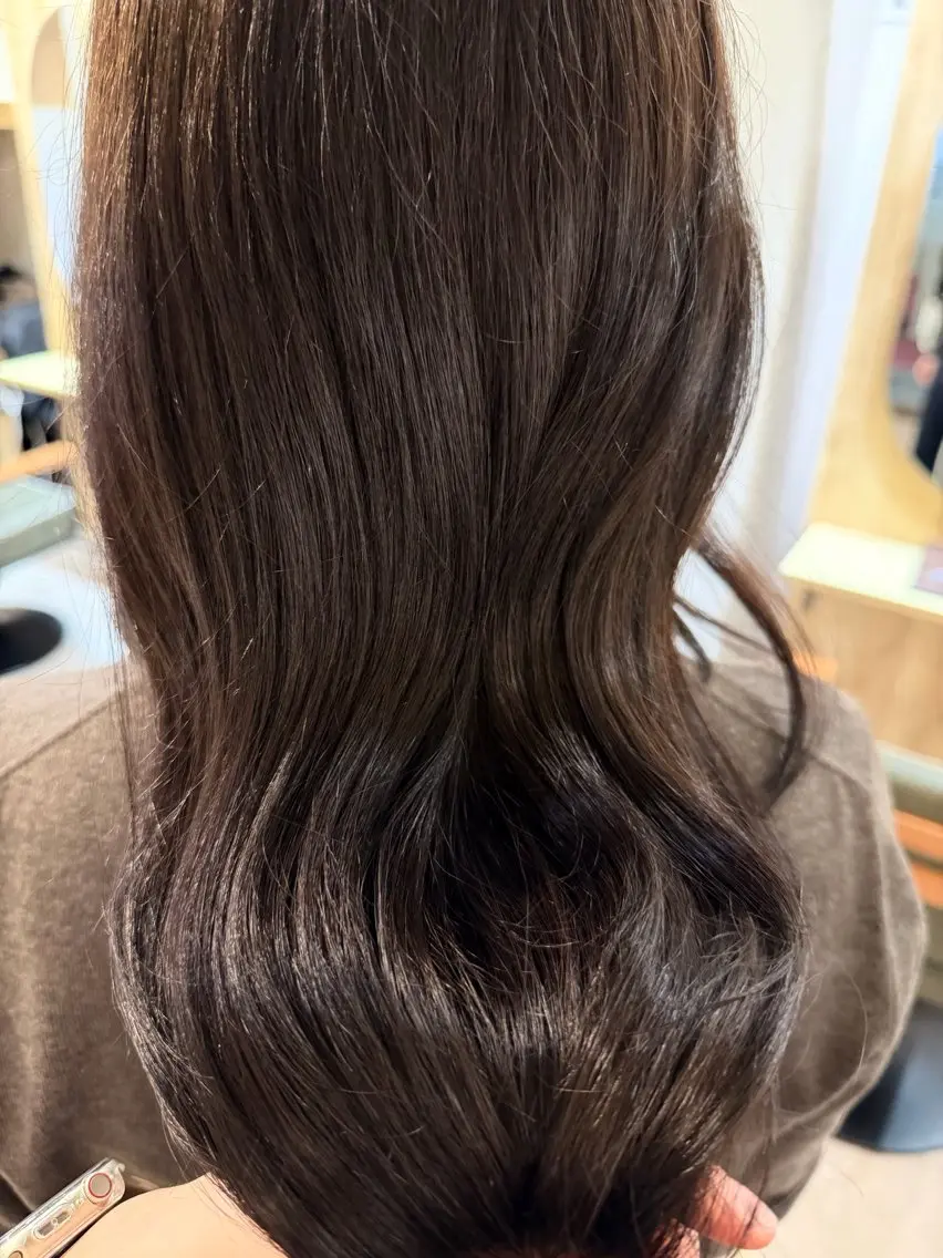 ミディアム ヘアカラー カラーモデル/烏丸 kotomiのヘアスタイル