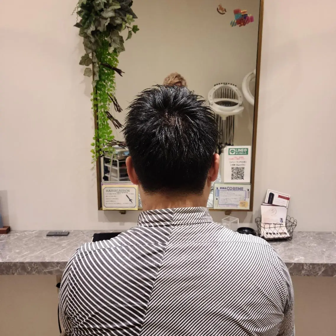 ショート メンズ カット トリートメント 中井 啓悟のヘアスタイル