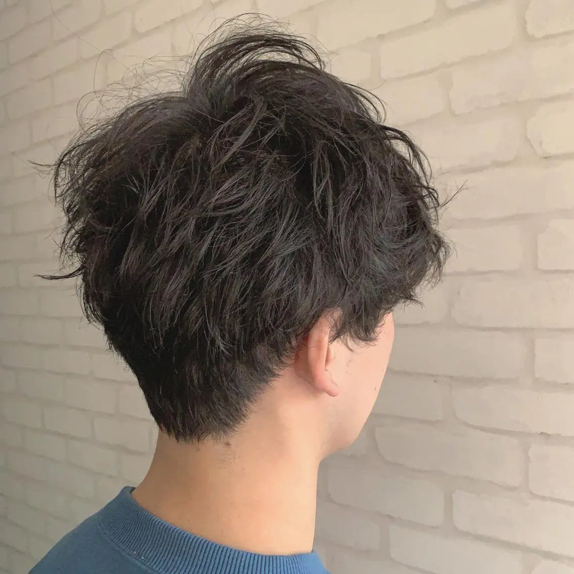 ショート パーマ メンズ カット パーマ トリートメント ヘアセット ✨髪質改善✨ kazuyaのヘアスタイル