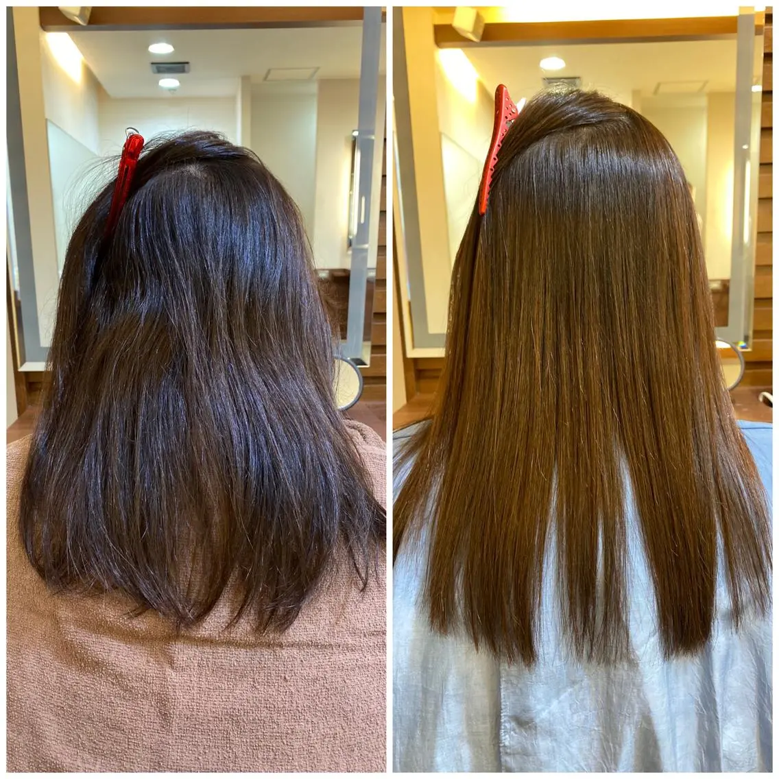 セミロング 縮毛矯正 トリートメント ヘッドスパ ヘアセット 韓国レイヤー/ 顔周り💕田中将吾のヘアスタイル