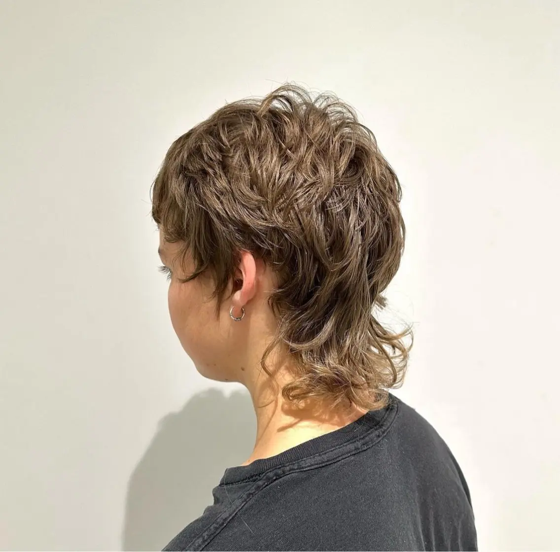 ショート パーマ メンズ 卒業式のヘアスタイル 🫧RYOグレージュ /透け感カラー🫧のヘアスタイル