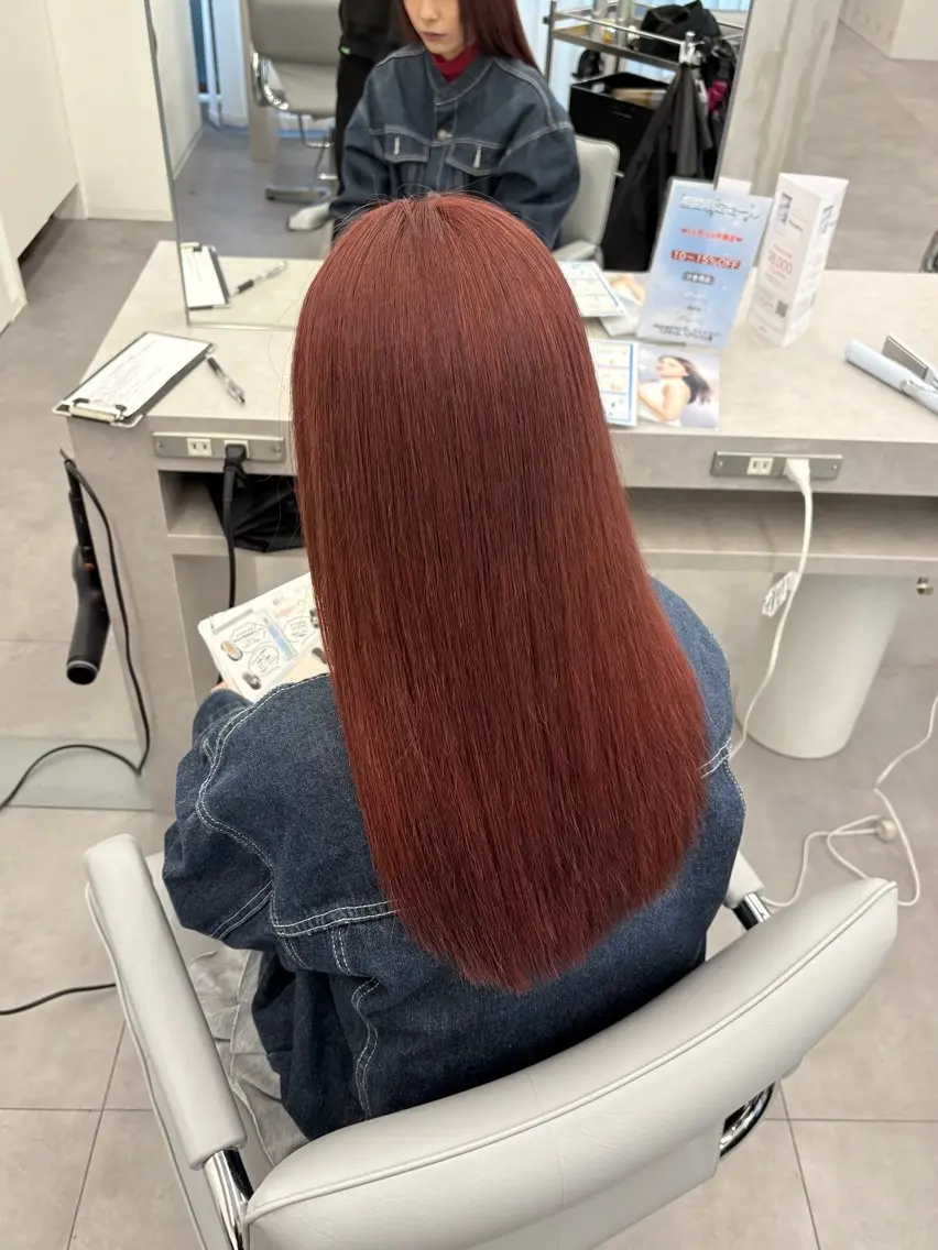 ロング カラー カット ヘアカラー 🍀透明感ナチュラル カラー🍀じゅんのヘアスタイル