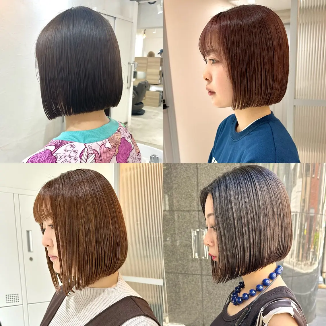 ショート 髪質改善 縮毛矯正 トリートメント カット ヘアカラー 縮毛矯正 髪質改善 縮毛矯正/ レイヤー/銀座/本木のヘアスタイル