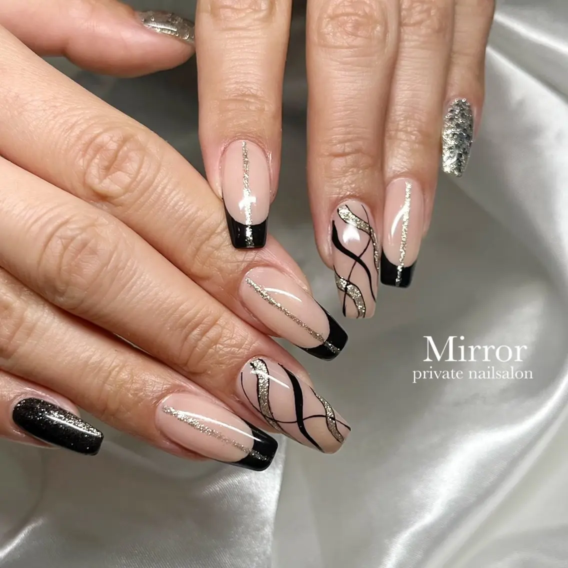ネイル ハンドネイル nailsalon Mirrorのネイルデザイン