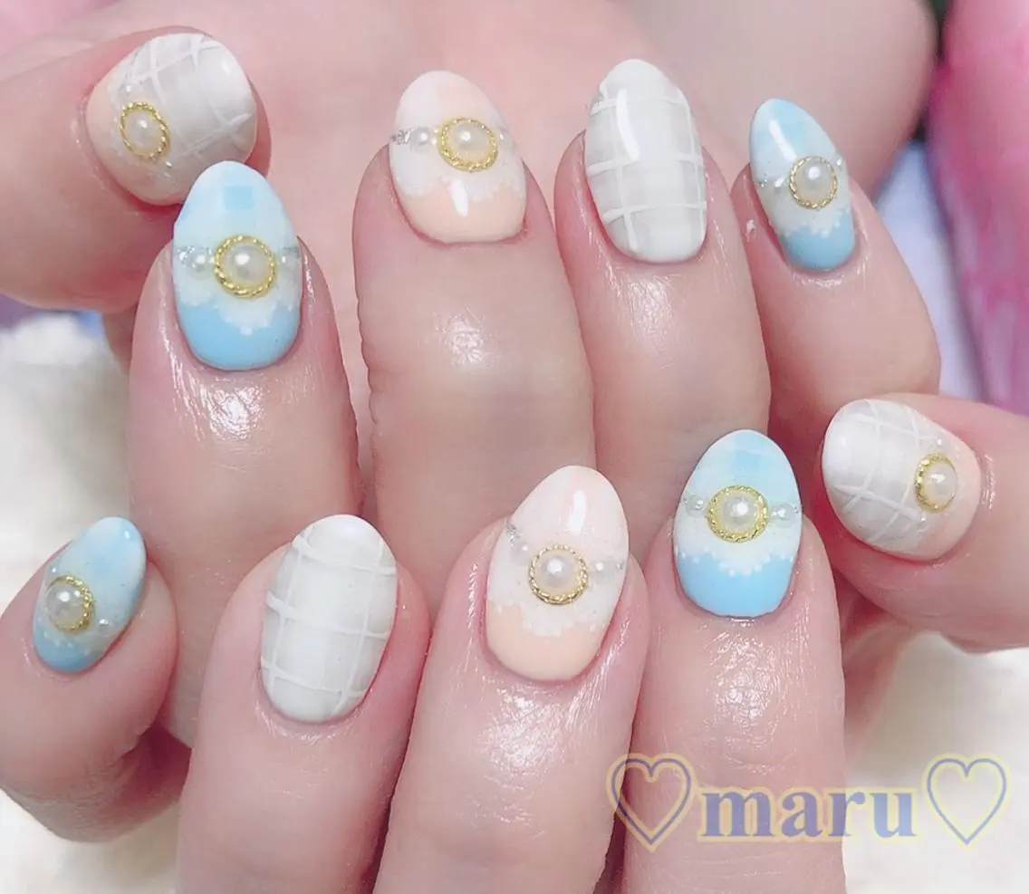 ネイル ハンドネイル フットネイル まるみ♡7/1〜値上 げ致します(>_<)のその他イメージ