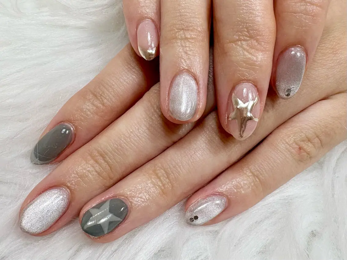 ネイル ハンドネイル ボヌール MAKIのネイルデザイン
