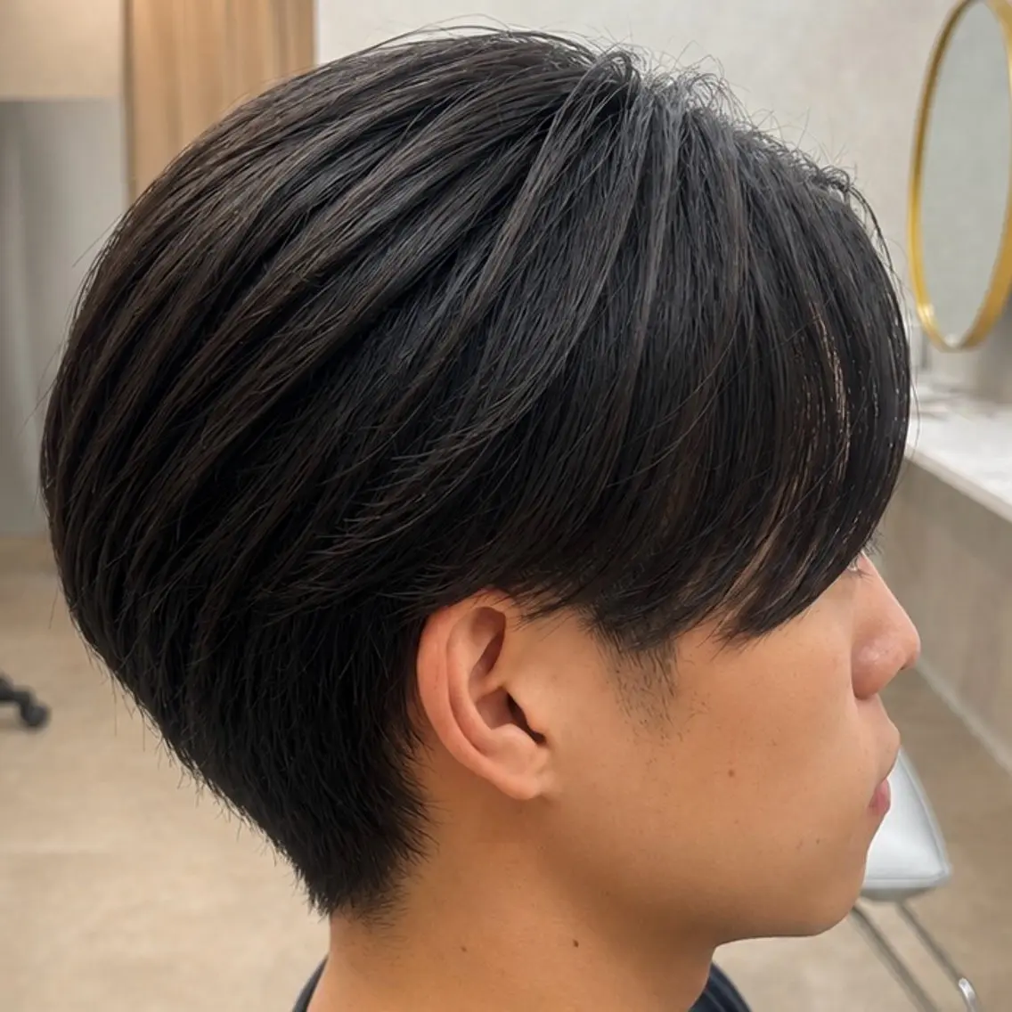 メンズ カット シースルーマッシュ 🍒毛流れ🖤アヤネのヘアスタイル