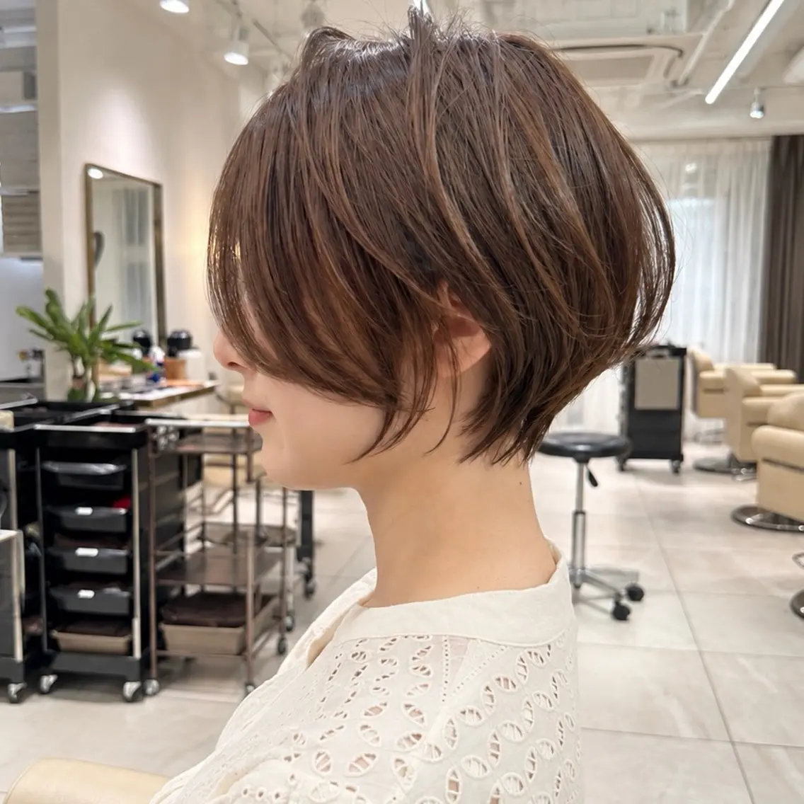 ショート 🍯無料の小顔 ショート/みゆ🍯のヘアスタイル