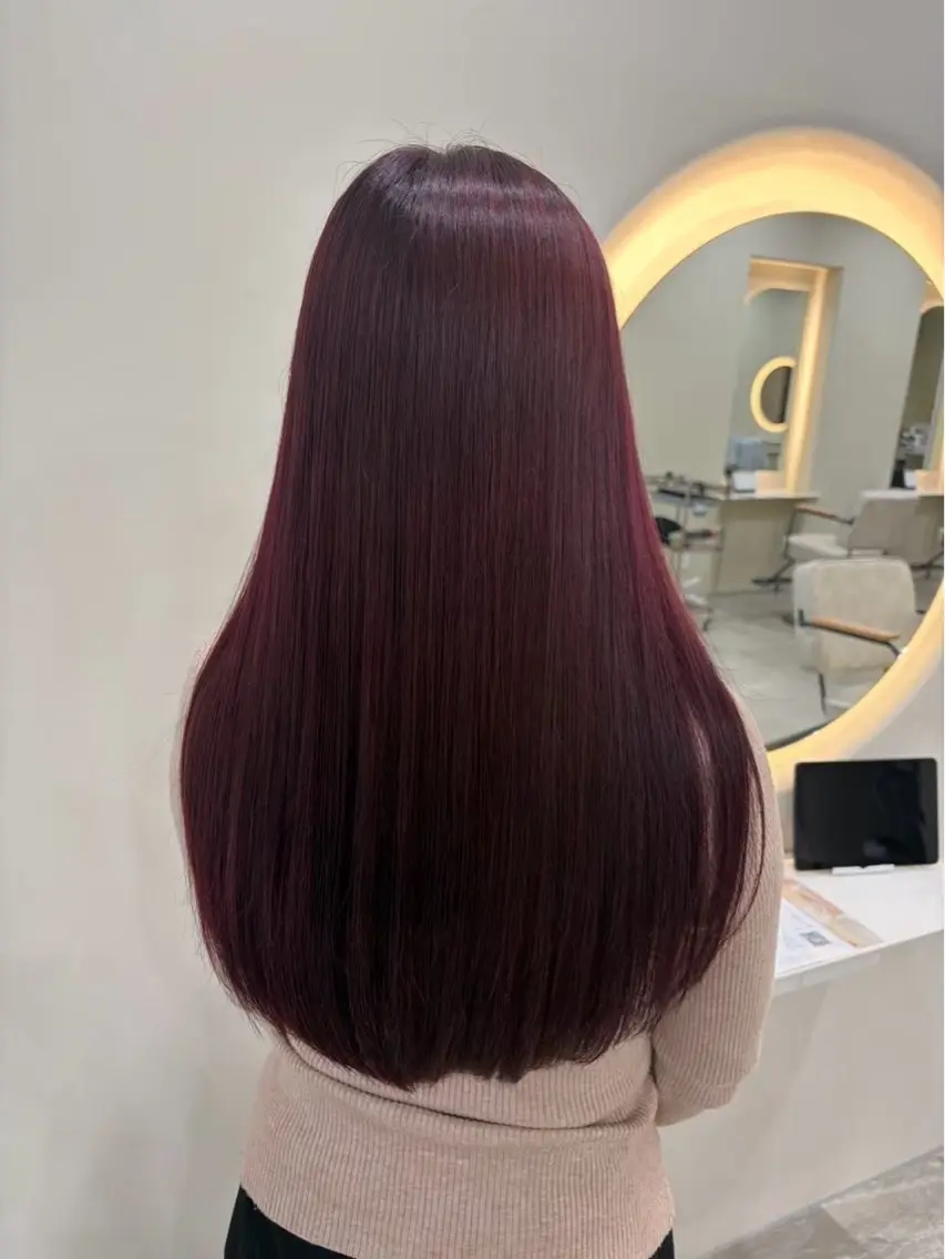 ロング ヘアカラー トリートメント 🩶 AIRA / 透明感カラー 🩶のヘアスタイル