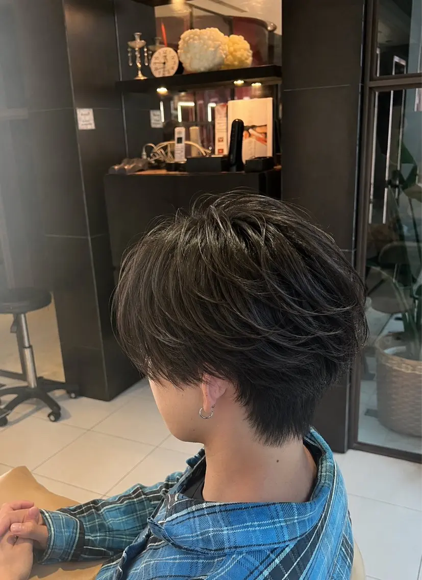 パーマ メンズ カット パーマ メンズカット大歓迎 🫧HONOKA🪽のヘアスタイル