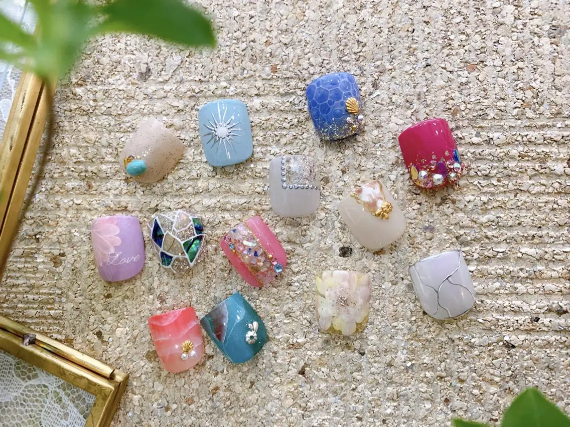 ネイル フットネイル 【DELICAT】 溝の口店 KUMIのネイルデザイン