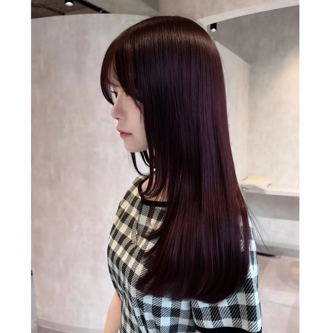 ロング カラー ブリーチ ヘアカラー トリートメント miyu /トレンド カラー×艶髪のヘアスタイル