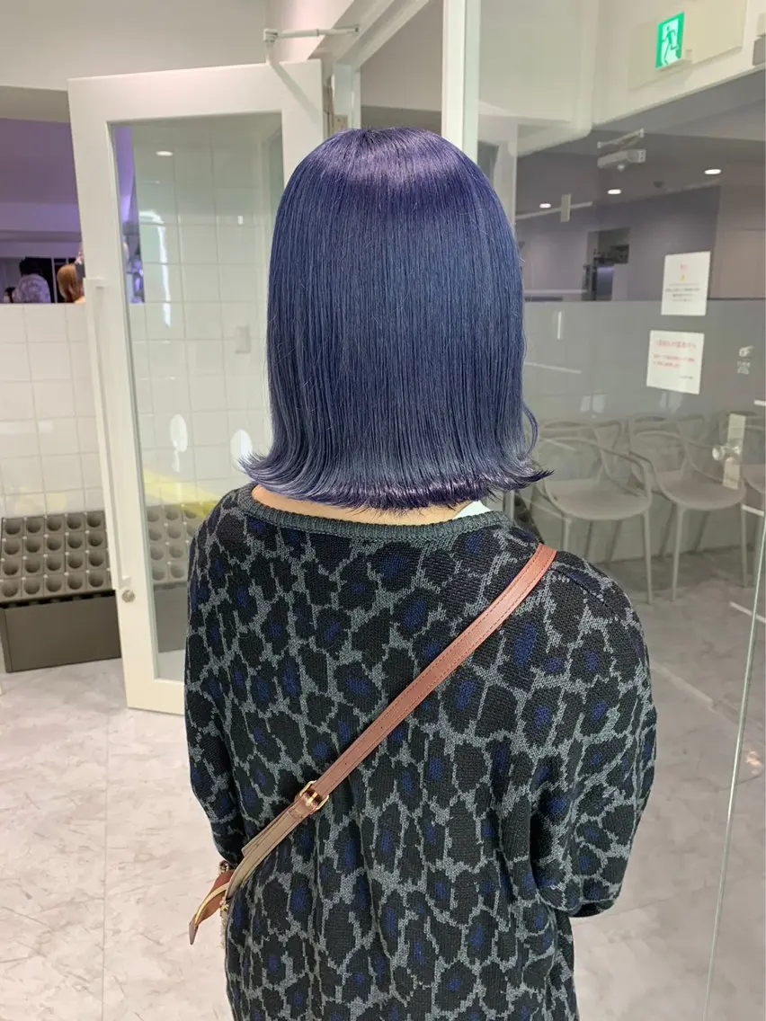 ミディアム カラー Over hair_ misakiのヘアスタイル