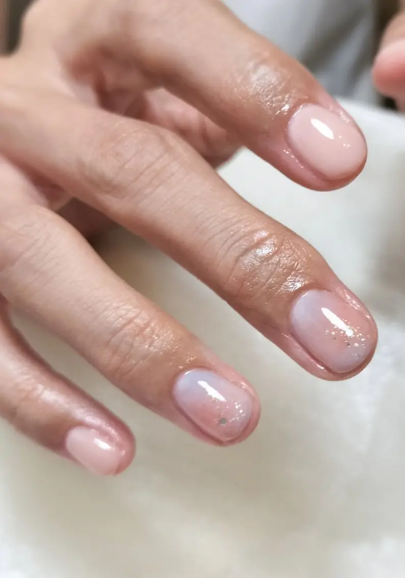 ネイル 持ち込み ニュアンスネイル moff.(ﾓﾌ) nail salonのネイルデザイン