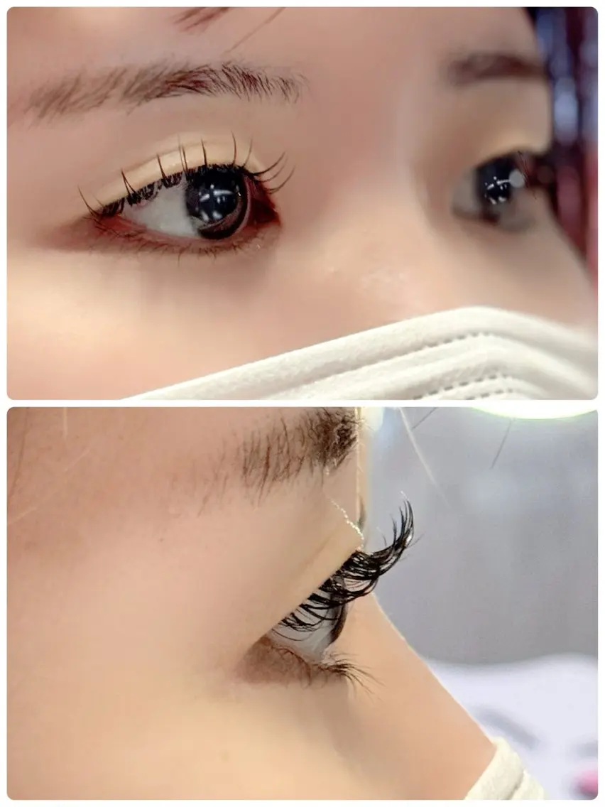マツエク・マツパ 一重×まつ毛パーマ マツエク eyelist Asamiのマツエク・マツパデザイン