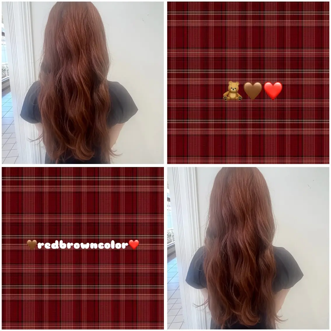 ロング ののか カラーモデル募集のヘアスタイル