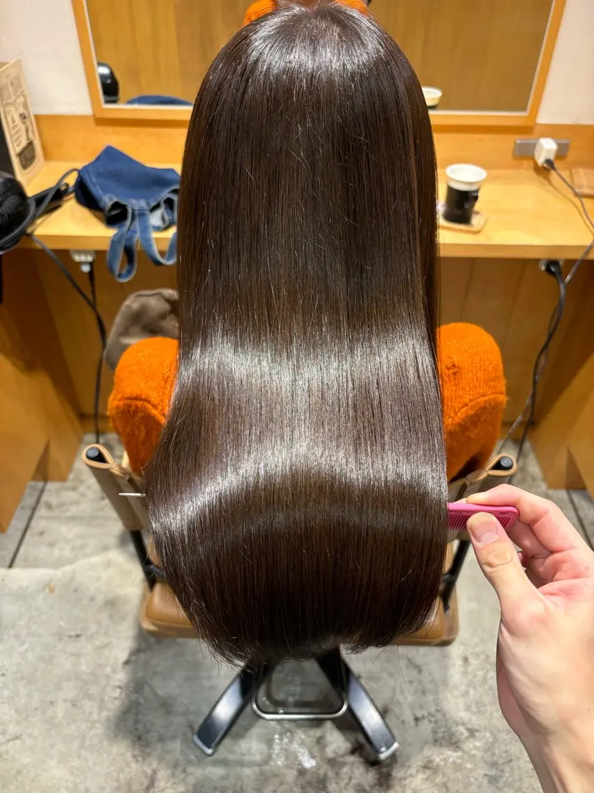 ロング カット ヘアカラー トリートメント 【Amphi Tokyo】宮原のヘアスタイル