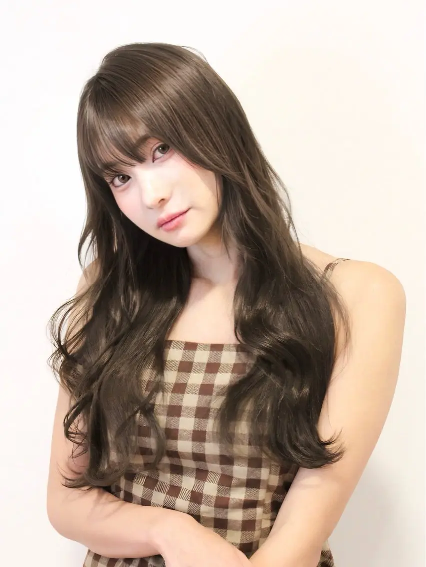 光色!カット+透明感イルミナカラー+トリートメント♡ ※背術目安時間1時間半前後の写真