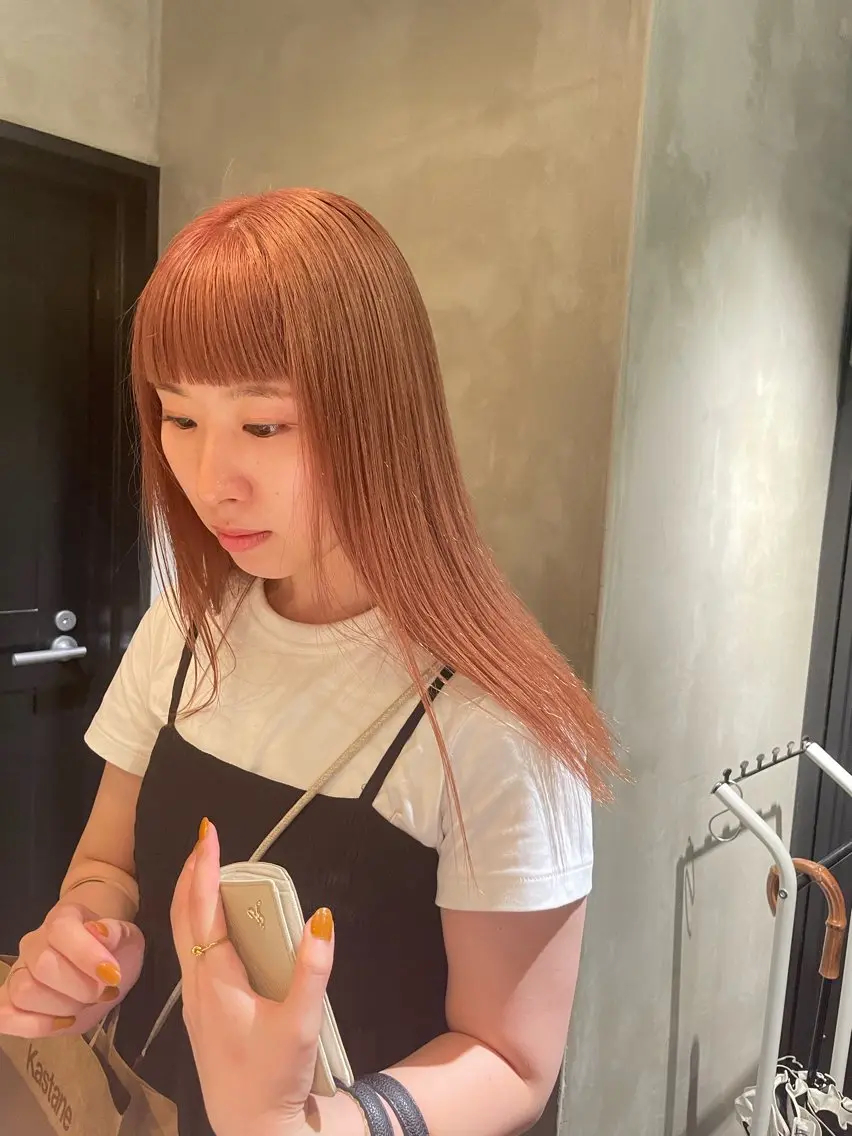 ロング カラー ヘアカラー トリートメント 🍃透明感/デザイン 店長MASARU🍃のヘアスタイル