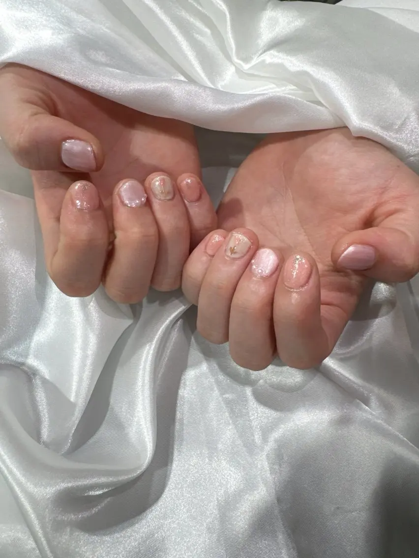 ハンドジェルネイルPremiumコースの写真