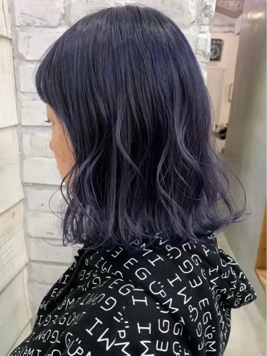 ミディアム カラー ヘアカラー トリートメント killa表参道 /hinaのヘアスタイル