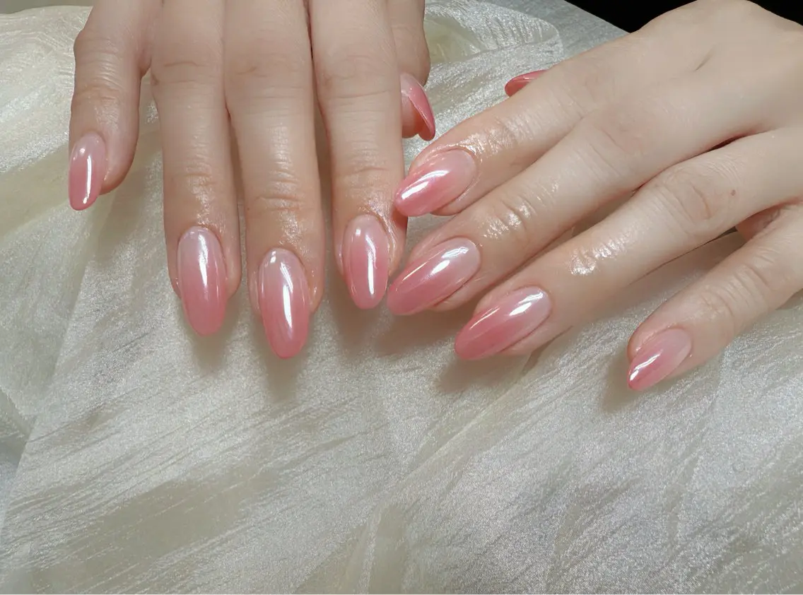 ネイル ミラーネイル ハンドネイル Flower nailのネイルデザイン