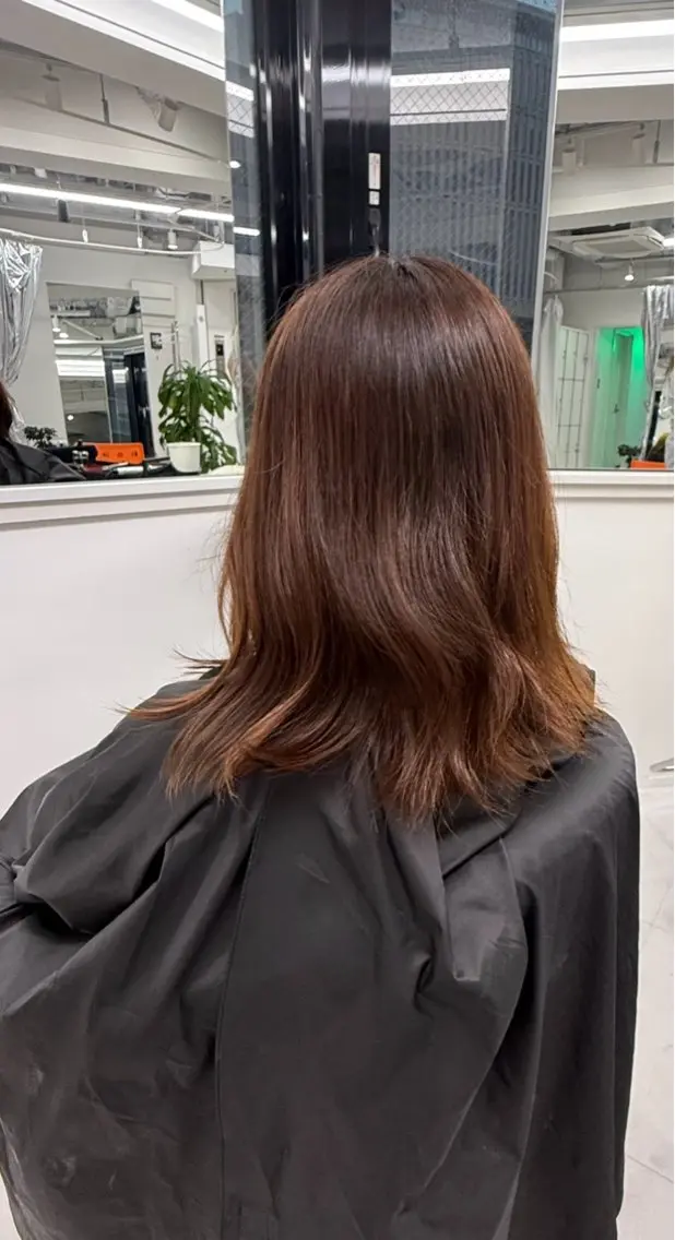 ミディアム カラー ヘアカラー 🎀カラーモデル🎀 募集中/moyuのヘアスタイル