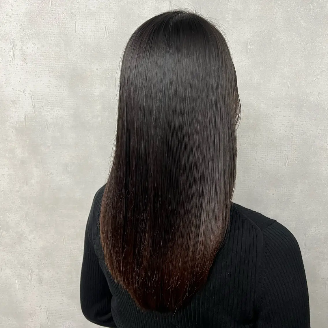 ロング 縮毛矯正 カット 縮毛矯正 トリートメント 沖山 友津季のヘアスタイル