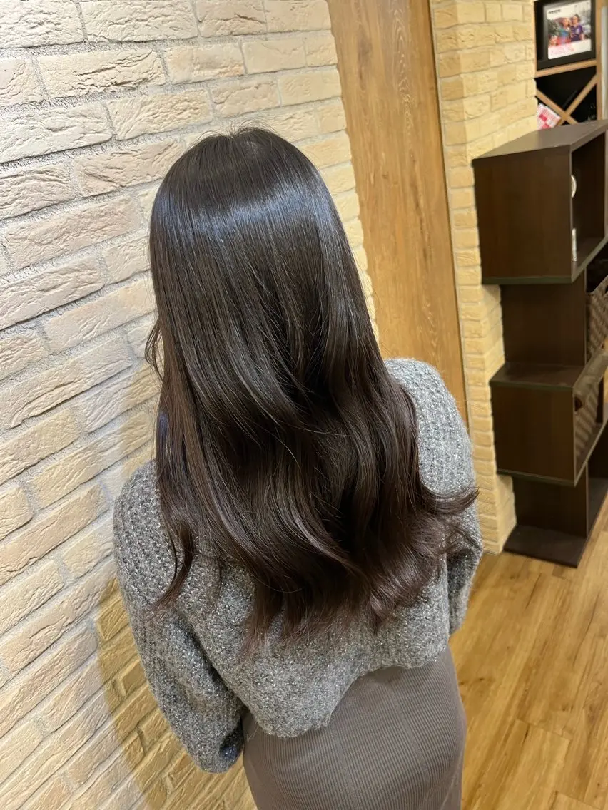 ロング 高田 郁弥のヘアスタイル