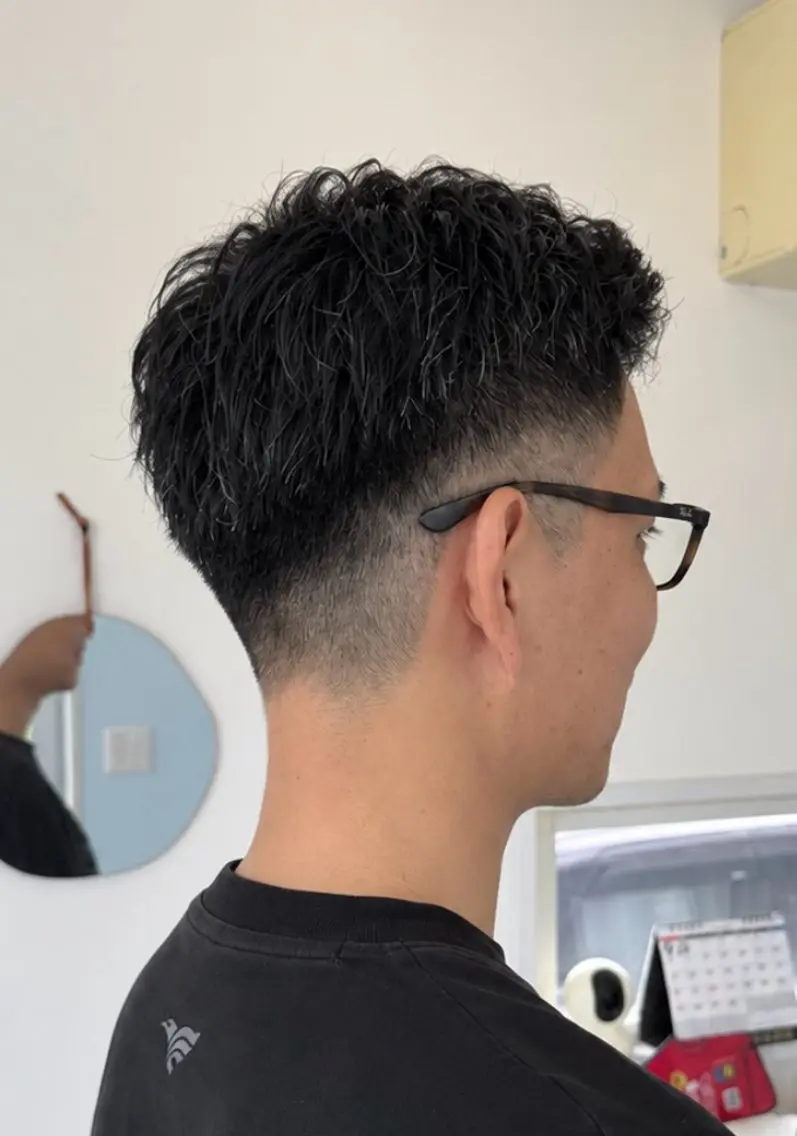 メンズ マエダ シュンのヘアスタイル